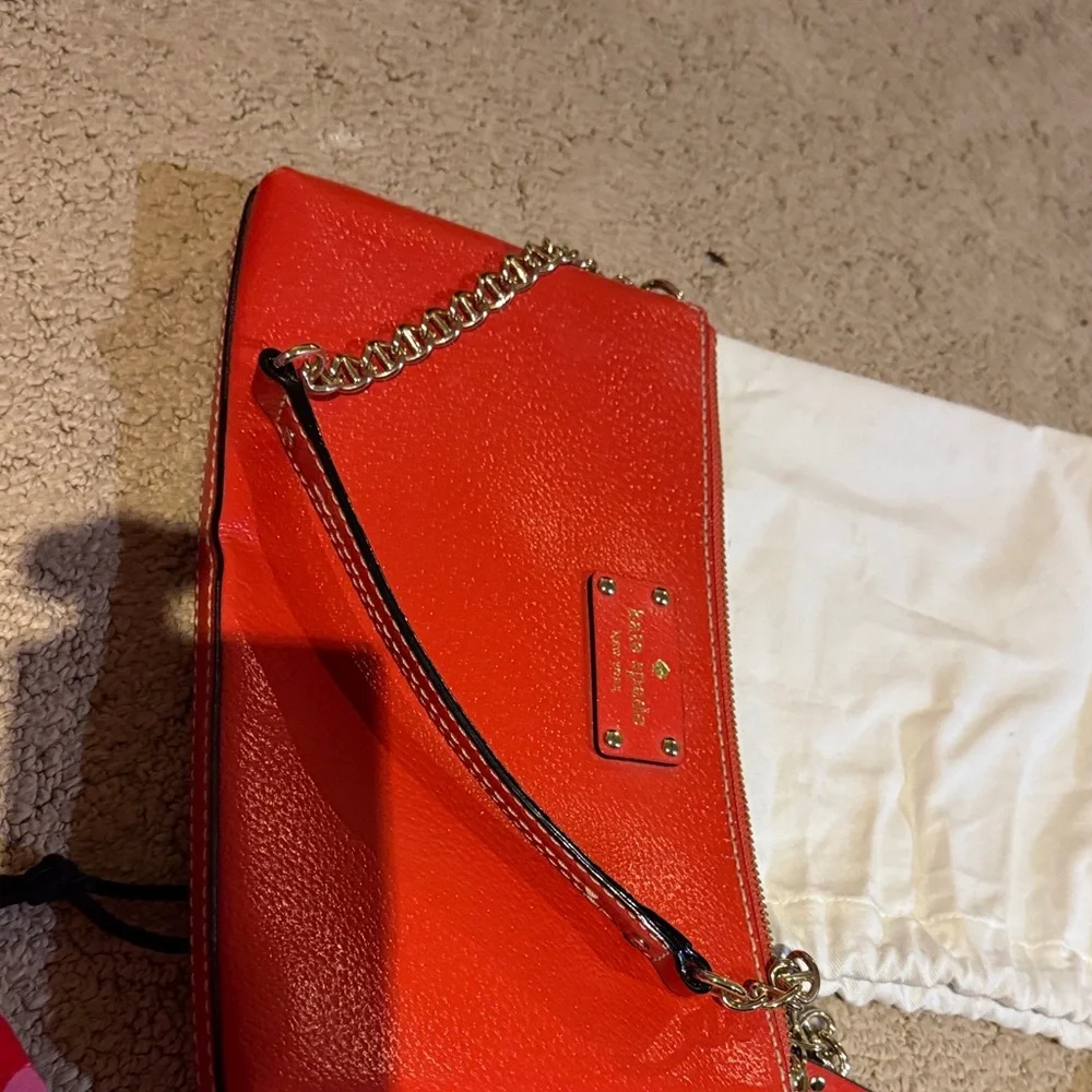 Kate Spade Vibrant Red Wristlet